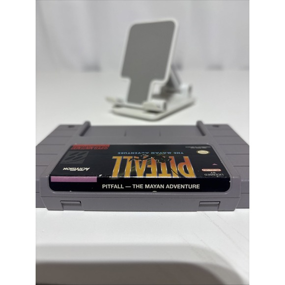 Pitfall: The Mayan Adventure Super Nintendo SNES Tested Cart Only - Picture 7 of 10